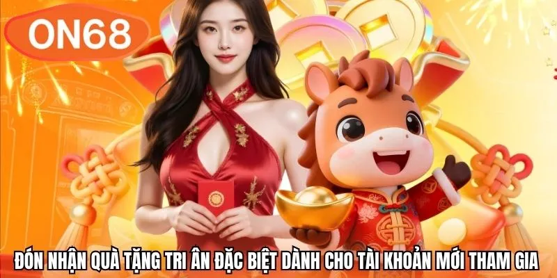 Đón nhận quà tặng tri ân đặc biệt dành cho tài khoản mới tham gia