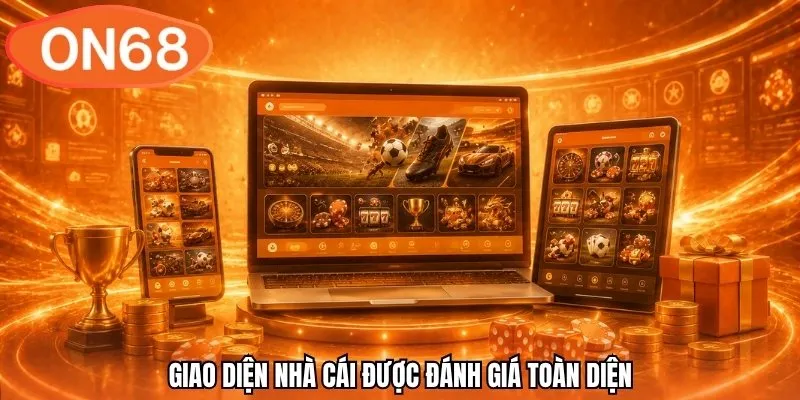Giao diện nhà cái được đánh giá toàn diện