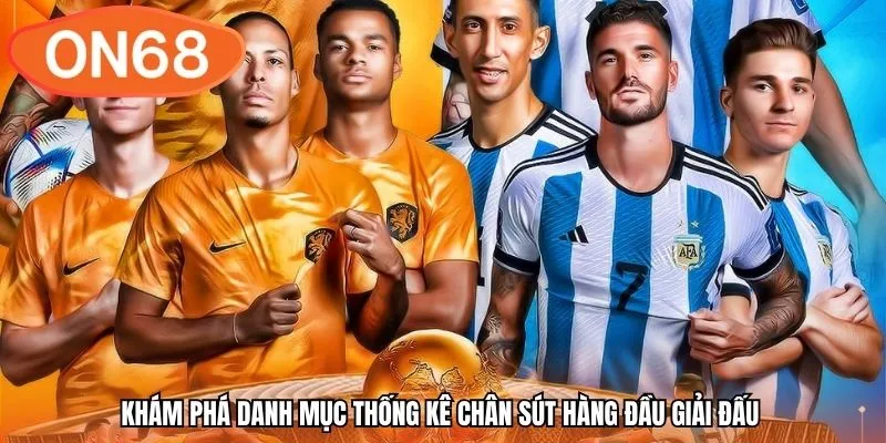 Khám phá danh mục thống kê chân sút hàng đầu giải đấu