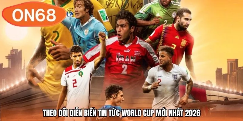 Theo dõi diễn biến tin tức world cup mới nhất 2026